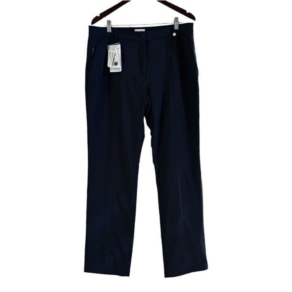 GOLFINO Athletic Blue Pants Women 36x32 Inch Size 14 Outdoors 3Ultra Thermo NWT